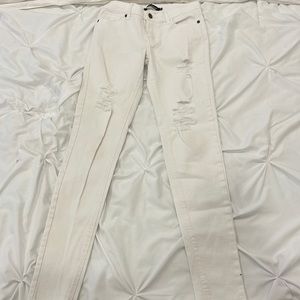 White contraband jeans girls
